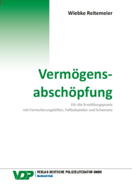 Vermögensabschöpfung - Leseprobe