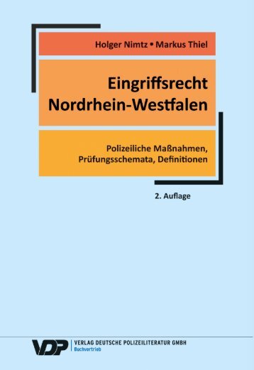 Eingriffsrecht NRW - Leseprobe