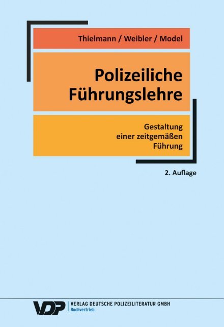 Polizeiliche Führungslehre - Leseprobe