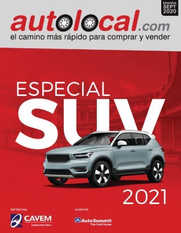 REVISTA DIGITAL ESPECIAL SUV 2021 - AUTOLOCAL