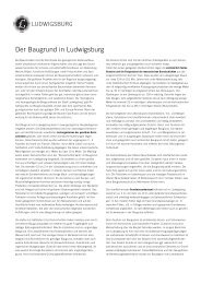 Der Baugrund in Ludwigsburg (pdf-Datei) - Stadt Ludwigsburg
