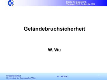 Streifenverfahren von Bishop und Janbu