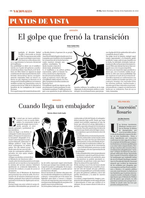 Edición impresa 18-09-2020