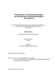 Interpretation von Drucksondierungen zur ... - Qucosa - Freiberg