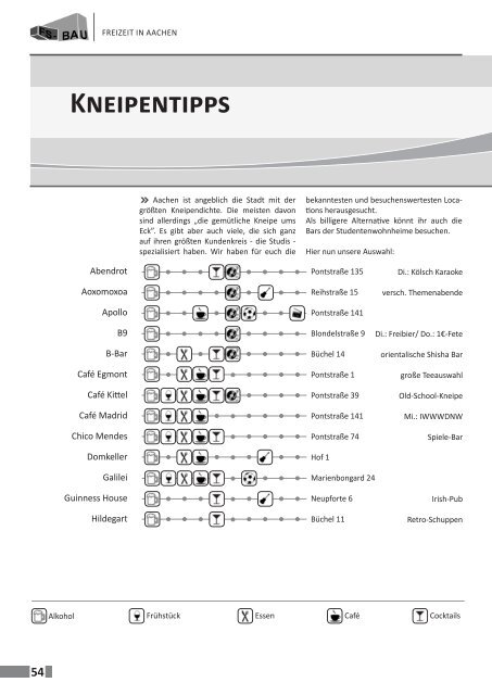 Ersti-Info 2012 - Fachschaft Bauingenieurwesen RWTH Aachen