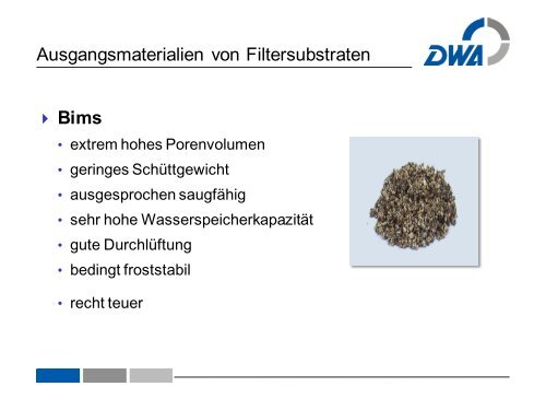 Retentionsbodenfilter - DWA