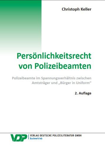 Persönlichkeitsrechte von Polizeibeamten - Leseprobe