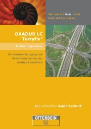 OKADUR LC Terrafix - Zement- u. Kalkwerke Otterbein GmbH & Co ...