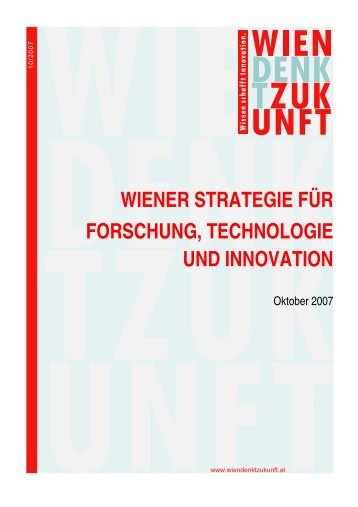 wiener strategie für forschung, technologie und innovation