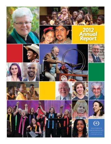 2012 Annual Report - Unitarian Universalist Association of ...