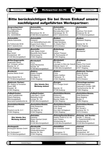 Ausgabe 3 Saison 2010 - 2011:Layout 1.qxd - FC Wegberg-Beeck ...