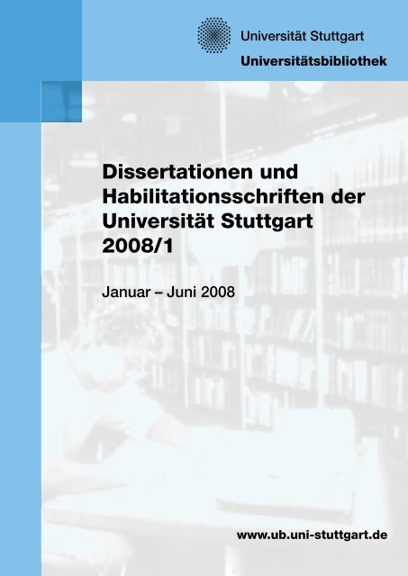 Juni 2008 - Universitätsbibliothek Stuttgart - Universität Stuttgart