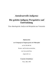 Die gelebte indigene Perspektive auf Entwicklung