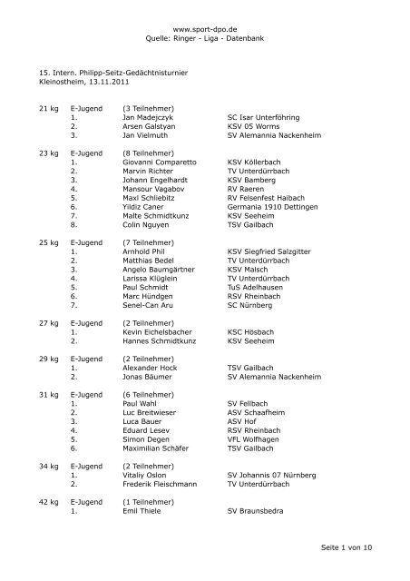 www.sport-dpo.de Quelle: Ringer - Liga - Datenbank Seite 1 von 10 ...