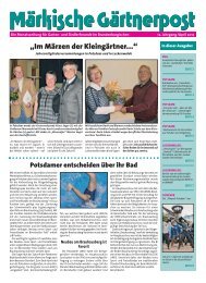 Ausgabe 04 / 2012 - Kreisverband Potsdam der Garten-und ...