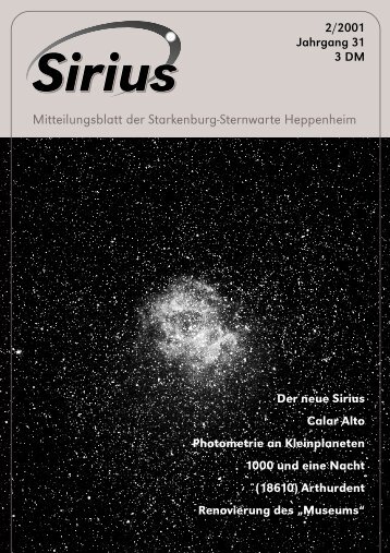 Photometrie an Kleinplaneten - Astronomie [Klügl, Sven]