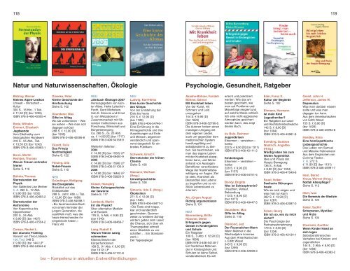 Geschichte, Kulturgeschichte, Zeitgeschichte - Verlag C. H. Beck oHG