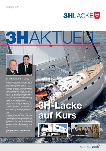 3H-Lacke auf Kurs