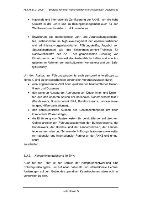 Strategie für einen modernen Bevölkerungsschutz - Feuerwehr ...