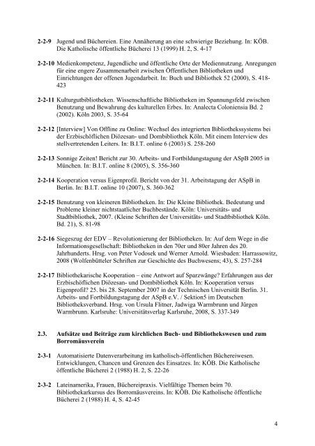 Liste der Veröffentlichungen von Prof. Dr. Siegfried Schmidt