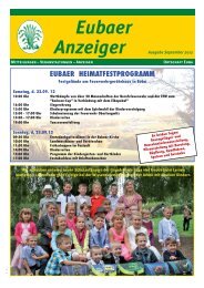 Eubaer Anzeiger - Euba im Internet