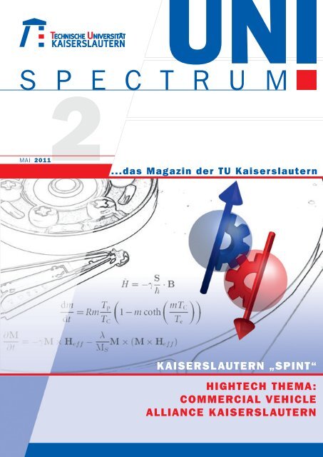 S P E C T R U M - Universität Kaiserslautern