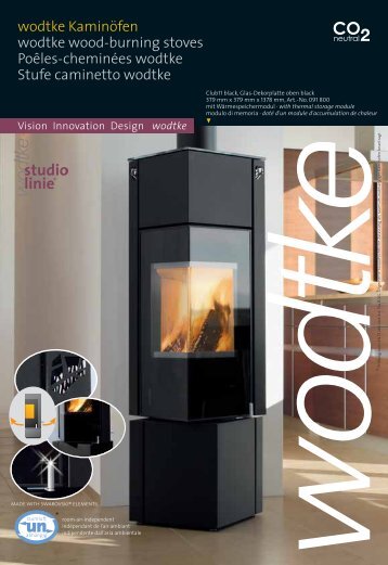 wodtke Kaminöfen wodtke wood-burning stoves Poêles-cheminées ...