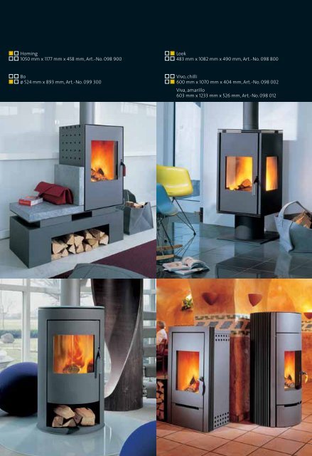 wodtke Kaminöfen wodtke wood-burning stoves Poêles-cheminées ...