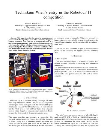 Technikum Wien's entry in the Robotour'11 competition - InnoC