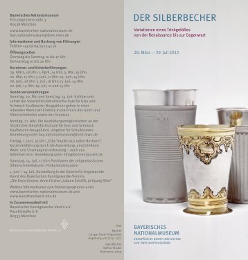 Flyer zur Ausstellung (PDF) - Bayerisches Nationalmuseum