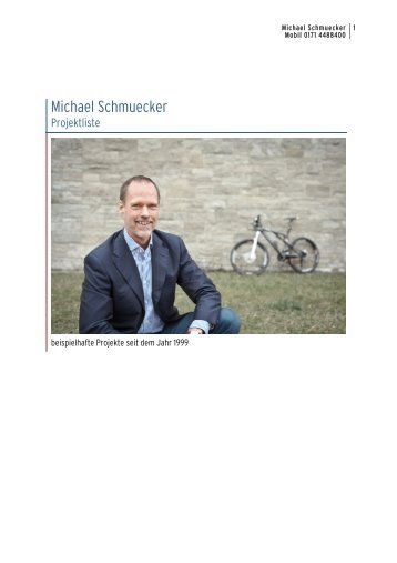 Michael Schmuecker - GGU Managementberatung GmbH