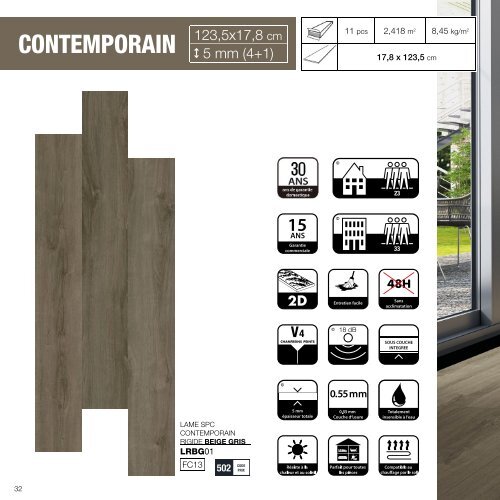 CATALOGUE LVT DALLES et LAMES 2022 PRCA36