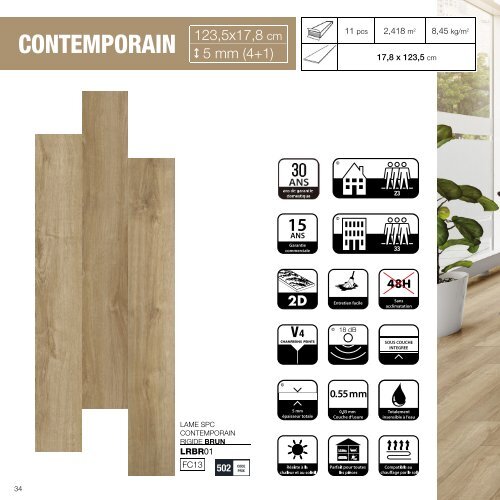 CATALOGUE LVT DALLES et LAMES 2022 PRCA36