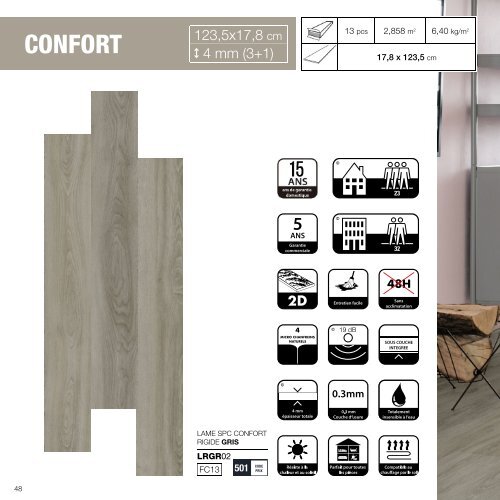 CATALOGUE LVT DALLES et LAMES 2022 PRCA36