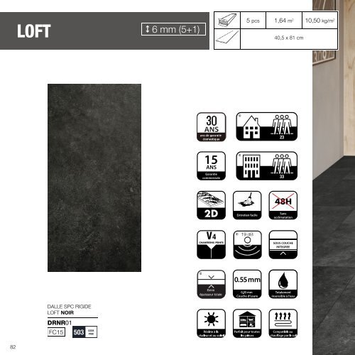 CATALOGUE LVT DALLES et LAMES 2022 PRCA36