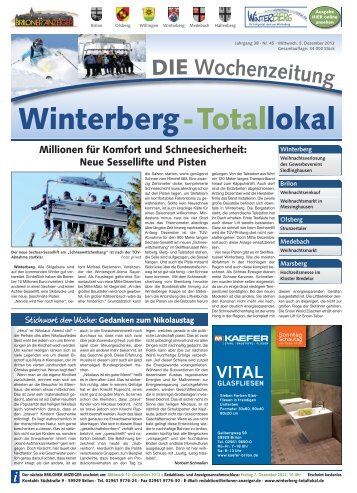 Winterberg-Totallokal - Briloner Anzeiger