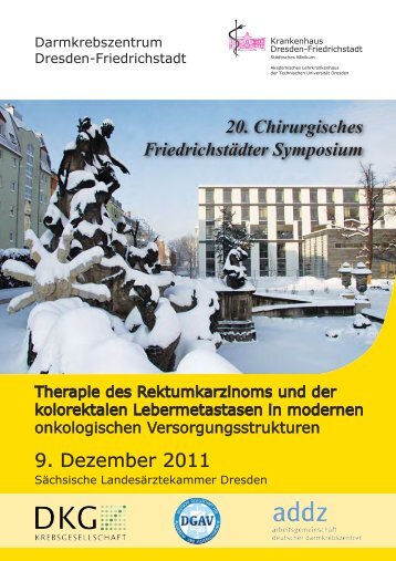 20. Chirurgisches Friedrichstädter Symposium - Krankenhaus ...