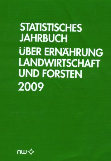 Jahrbuch 2009 - BMELV-Statistik