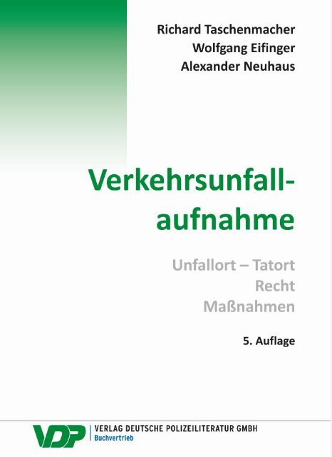 Verkehrsunfallaufnahme - Leseprobe