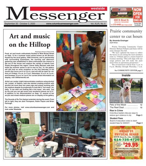 Westside Messenger - September 20th, 2020