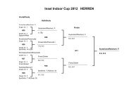 Insel Indoor Cup 2012 HERREN - Horkheim.de