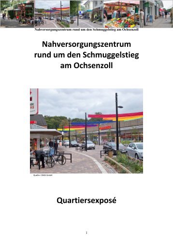 Nahversorgungszentrum rund um den Schmuggelstieg am ...