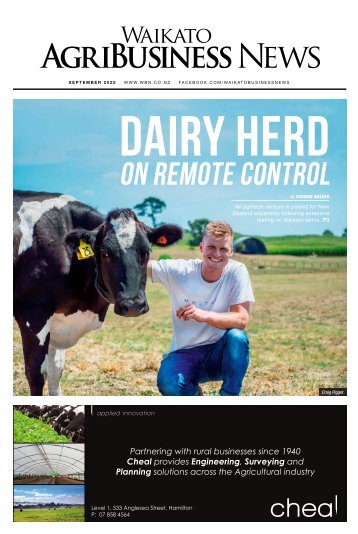 Waikato AgriBusiness News September 2020