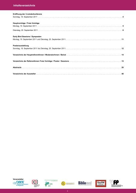 3-Länderkonferenz Pflege und Pflegewissenschaft - Amiando