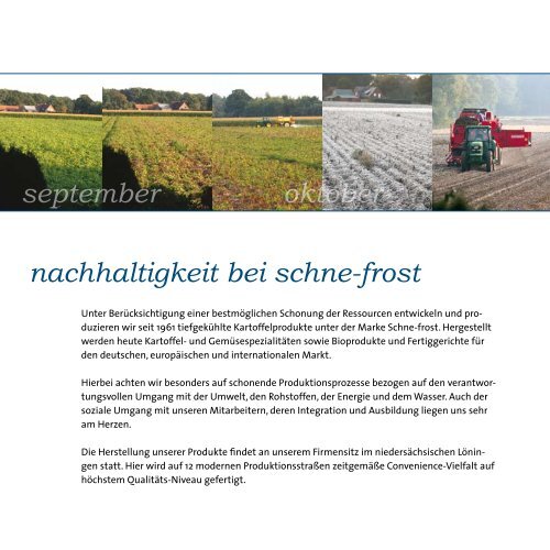 mitarbeiterinformation & -beteiligung - bei Schne-frost