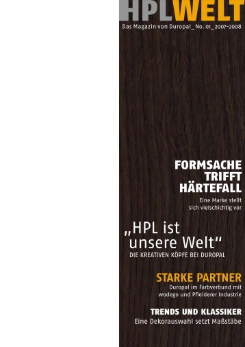 „HPL ist unsere Welt“ - Sperrholz Schwanenberg GmbH