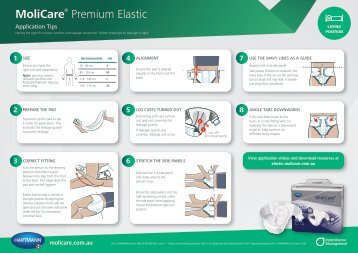 MoliCare Premium Elastic Application Tips