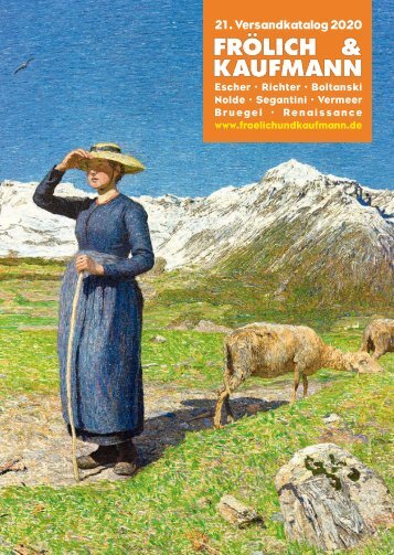 Frölich & Kaufmann 21. Versandkatalog 2020