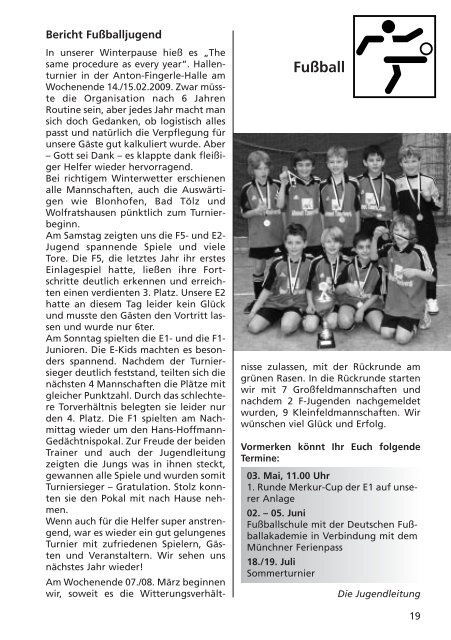 Schul- und Kultusreferat - FC Hertha München eV