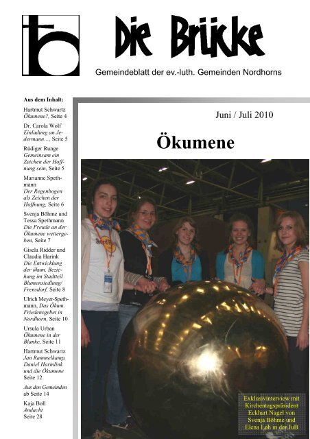 Ökumene - Lutherisch in Nordhorn